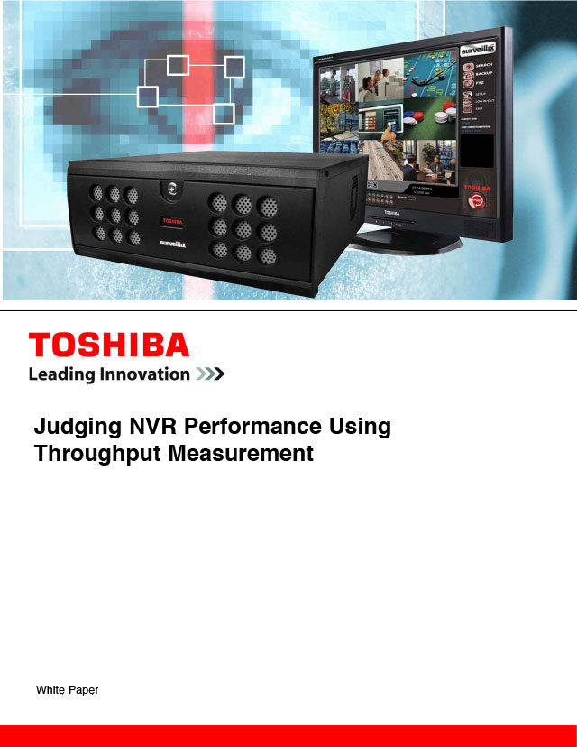 Judging NVR Performance Using Throughput Measurement